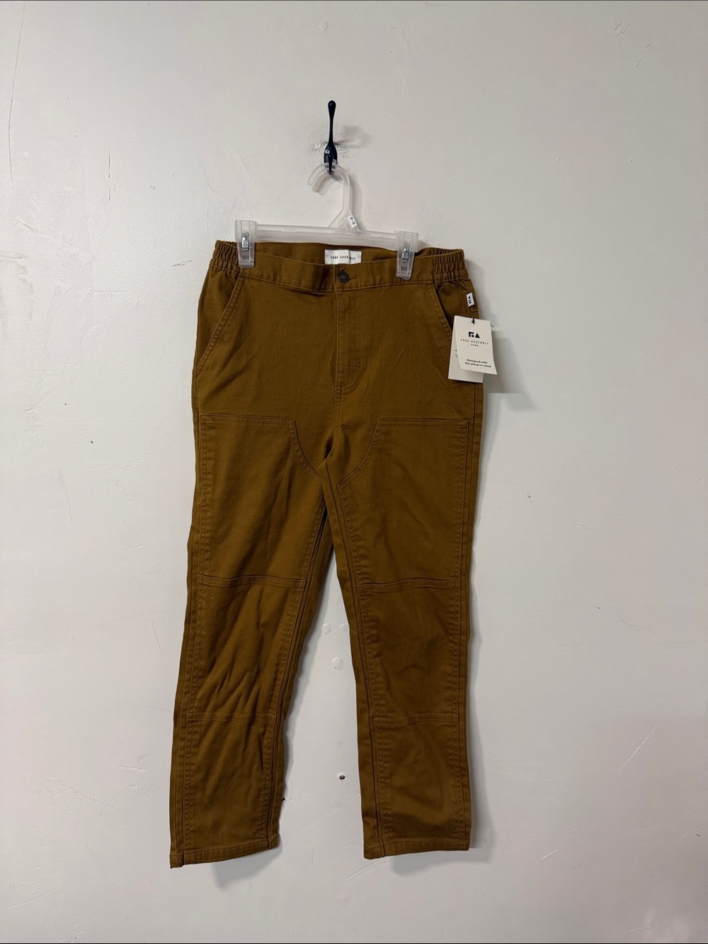 Kids' Brown Utility Jeans - Unbranded